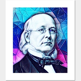 Horace Greeley Snowy Portrait | Horace Greeley Artwork 5 Posters and Art